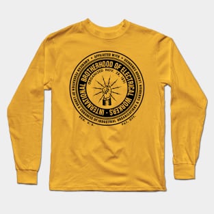 United Electrical Workers Union Logo Long Sleeve T-Shirt